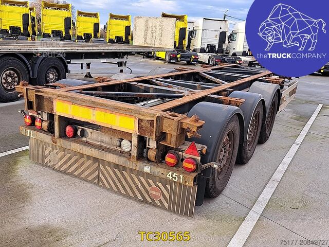 Transporte de contenedores Vanhool