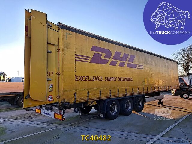 Sliding tarpaulins Krone