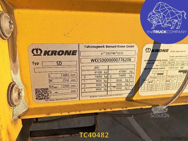 Sliding tarpaulins Krone