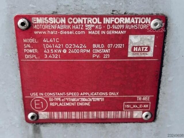  DESOT Turbo's Hoet TSCI Auger + Air. Hatz Diesel (169...