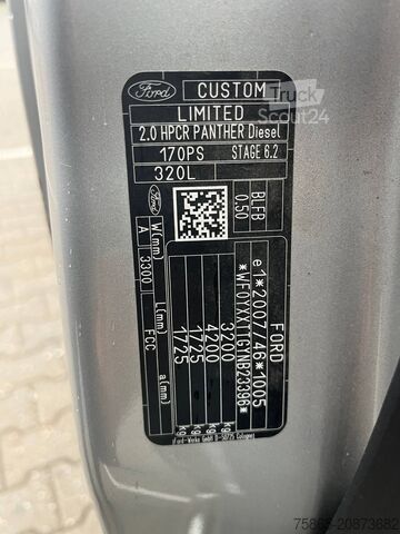 Break à toit surélevé Ford Transit Custom 320 / 2.0 TDCI / L2H1 Limited / ...