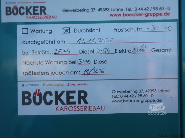 Semiremorcă frigorifică Schmitz Cargobull SKO 24 FP 60 Carrier Vector 1550 2 x LDS