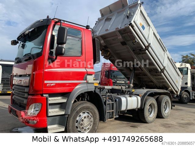 Dreiseitenkipper LKW DAF CF 530 6x4 Meiller 12m3 *Intader/Bordmatik/AHK