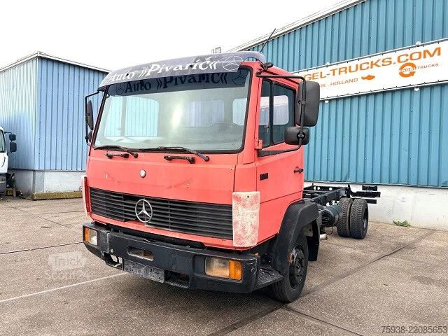 Chassis met cabine Mercedes-Benz LK 814K 4x2 (6-CILINDER) FULL STEEL CHASSIS (MA...