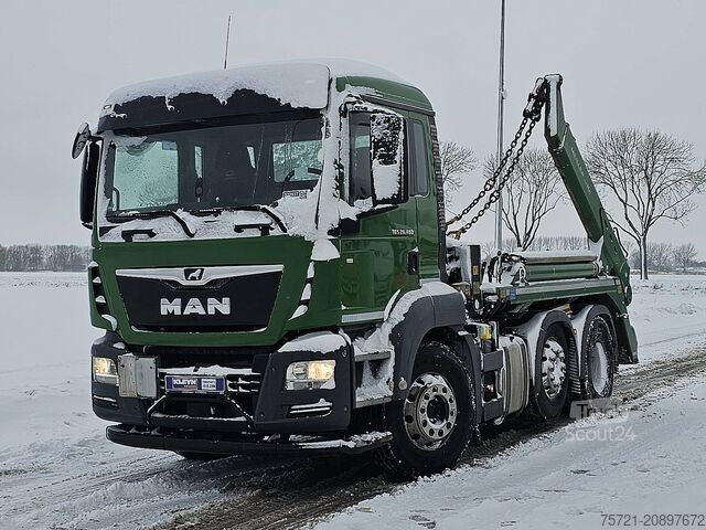 Sistema de brazo de pórtico M.A.N. 26.460 TGS MEILLER AK 16 NT