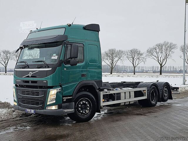 Fahrgestell mit Fahrerhaus VOLVO FM 13.420 6X2 STEER AXLE PTO