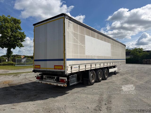 Semi-remorque bâchée Schmitz Cargobull S01 Standard XL Liftachse Scheibenbremse