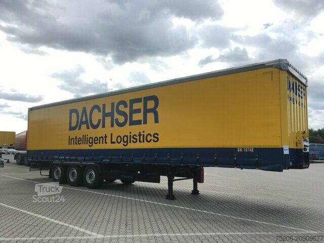 Åben sættevogn med presenning Krone Profi Liner SDP 27 eLB4-CS