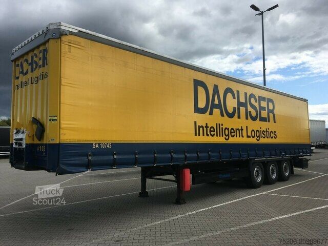 Åben sættevogn med presenning Krone Profi Liner SDP 27 eLB4-CS