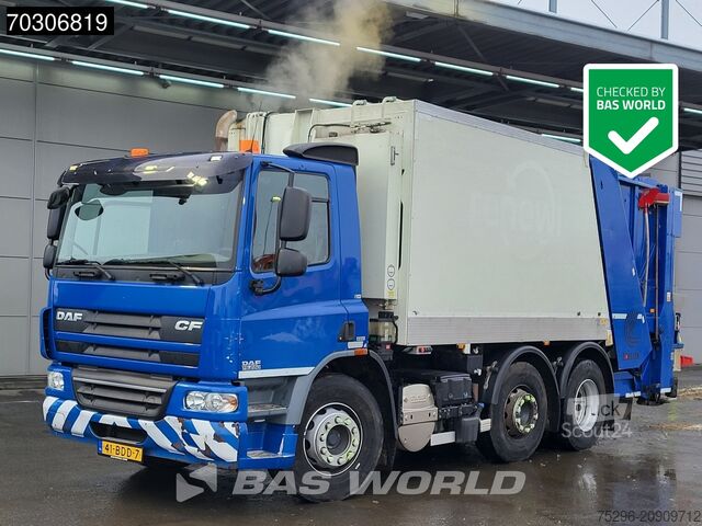 Vehicul de colectare a deșeurilor DAF CF75.250 6X2 Zoeller Medium XL Steering axle Au...
