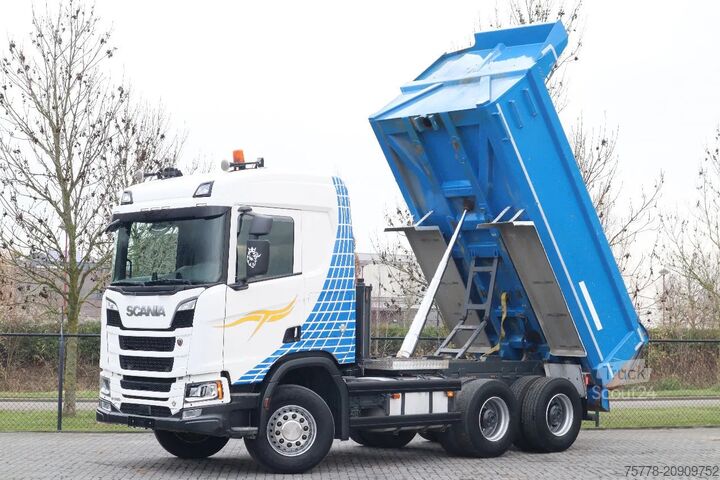 Tipper Scania R580 V8 NGS | 6X4 | FULL STEEL | BIG AXLES | RE...