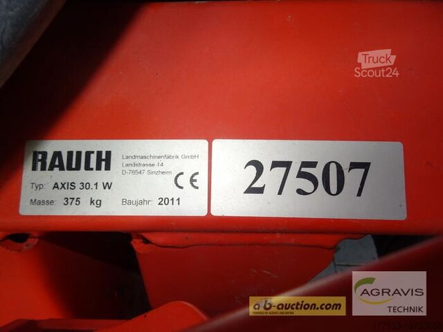 Розкидач добрив Rauch AXIS 30.1 W