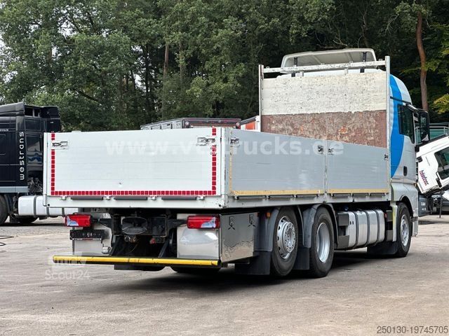Vrachtauto met open laadbak MAN TGX 26.440 6x2 Pritsche Liftachse EURO 5