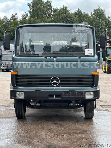 Driezijdige kipper bestelwagen MERCEDES-BENZ LPK 813 Meiller DSK Oldtimer H-Kennzeichen