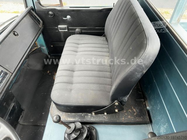 Driezijdige kipper bestelwagen MERCEDES-BENZ LPK 813 Meiller DSK Oldtimer H-Kennzeichen