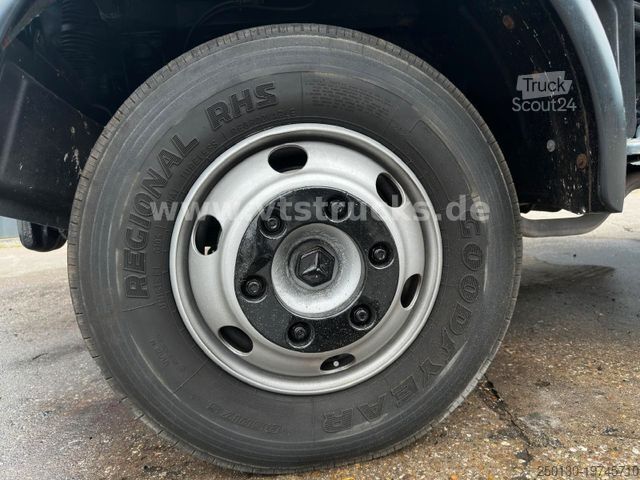 Driezijdige kipper bestelwagen MERCEDES-BENZ LPK 813 Meiller DSK Oldtimer H-Kennzeichen