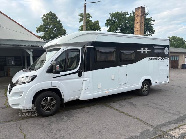 Poluintegrisani kamper HOBBY Optima  Deluxe T70GE Luftachse