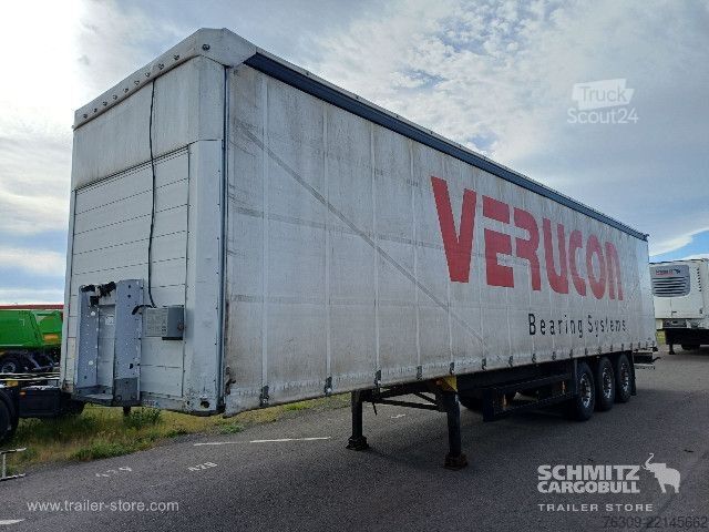 Auflieger mit Pritsche & Plane Schmitz Cargobull Curtainsider Standard