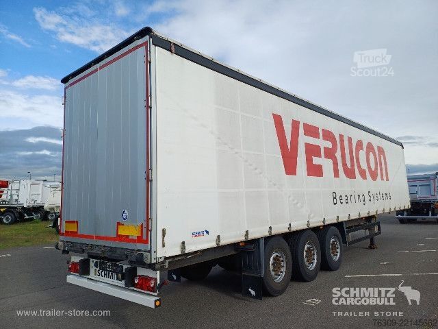 Auflieger mit Pritsche & Plane Schmitz Cargobull Curtainsider Standard