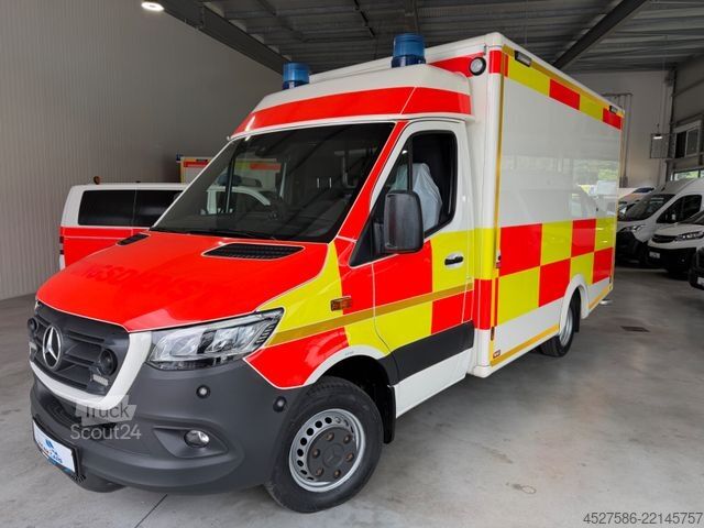 Brandweerwagen MERCEDES-BENZ Sprinter III 519 RTW/KTW KOFFER*RETTUNGSFAHRZEUG