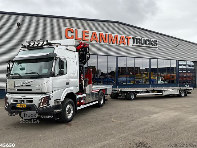 Kranbil Volvo FMX 500 4x4 Fassi 31 Tonmeter laadkraan + Fly-J...