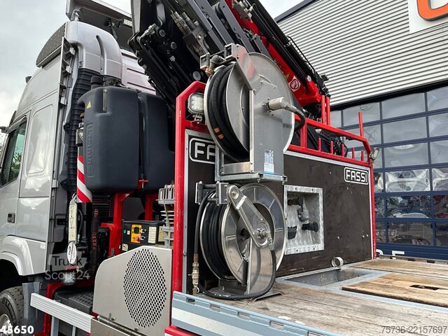 Kranbil Volvo FMX 500 4x4 Fassi 31 Tonmeter laadkraan + Fly-J...