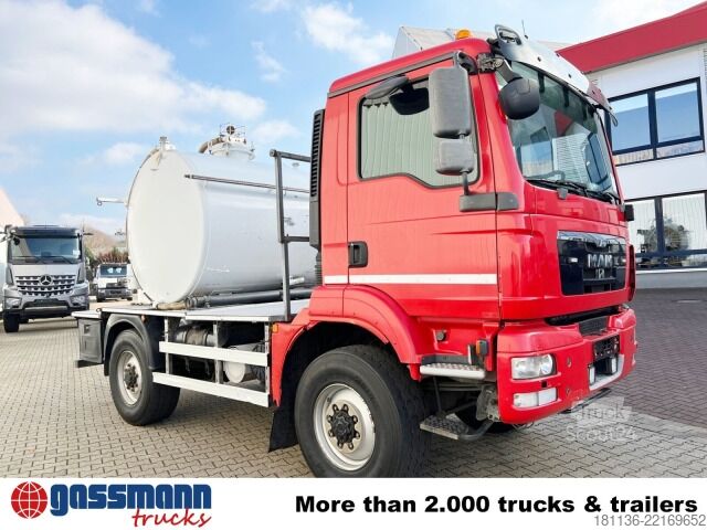 Speciální nákladní automobil MAN TGM 13.250/340 4X4 BL, Kran Hiab 026 T-3,
