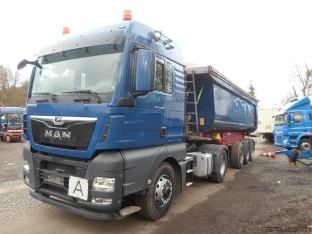 Τυπική μονάδα τράκτορα MAN TGX 18.500/ HAD/ SCHMITZ AUFLIEGER