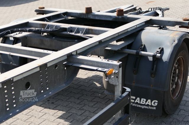 Remorcă cu șasiu interschimbabil  Fabag AH 18 BDF Wechselfahrgestell