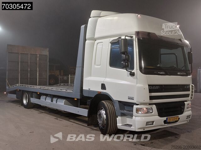 Fourgon porte-voitures DAF CF75.360 4X2 NL-Truck APK Machine transporter h...