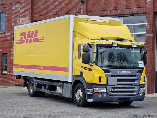 Valise Scania P280 Box with sidedoors - Loadlift - Full air s...