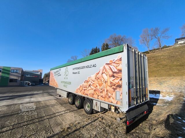 Walkingfloor met blaassysteem voor pellets Kraker CF 300 Schubboden mit Blaseinrichtung Pellets