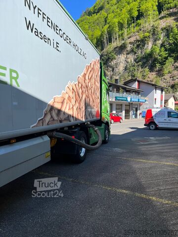 Walkingfloor met blaassysteem voor pellets Kraker CF 300 Schubboden mit Blaseinrichtung Pellets