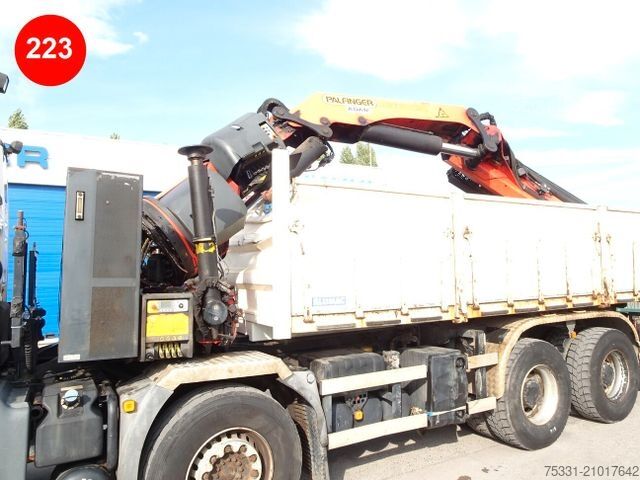 Autolaadkraan MAN TGS 41 440 8X4  PALFINGER  PK34002 SH + TIPPER