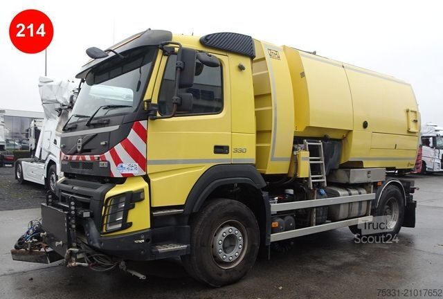 Road sweeper VOLVO FMX 330 JOHNSTON BEAM JB VT801