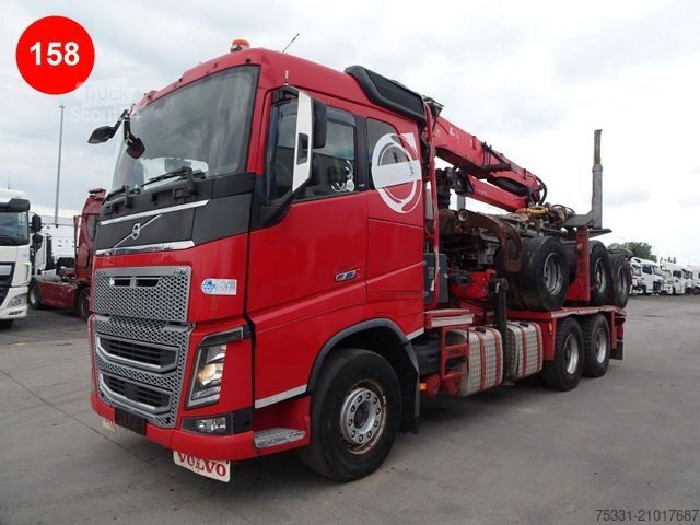 Camion forestier VOLVO FH 16 660 + DOLL M3K-10 36 TON SLEEPER CAB