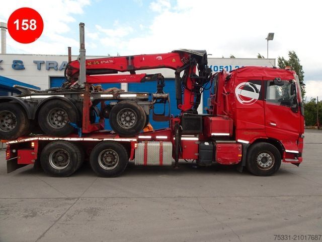 Camion forestier VOLVO FH 16 660 + DOLL M3K-10 36 TON SLEEPER CAB