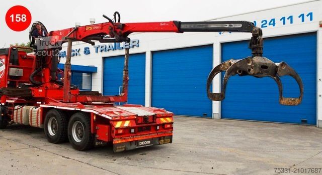 Camion forestier VOLVO FH 16 660 + DOLL M3K-10 36 TON SLEEPER CAB