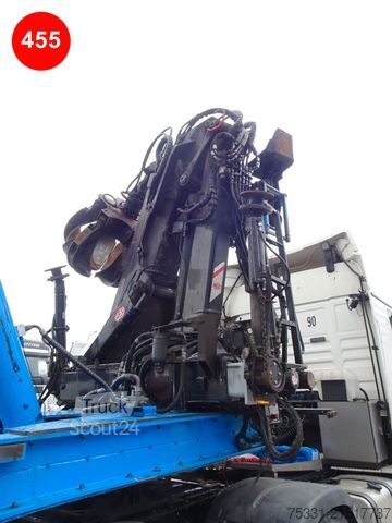 Semi-remorque benne BENALU SCRAPLINER 60M³ + CRANE