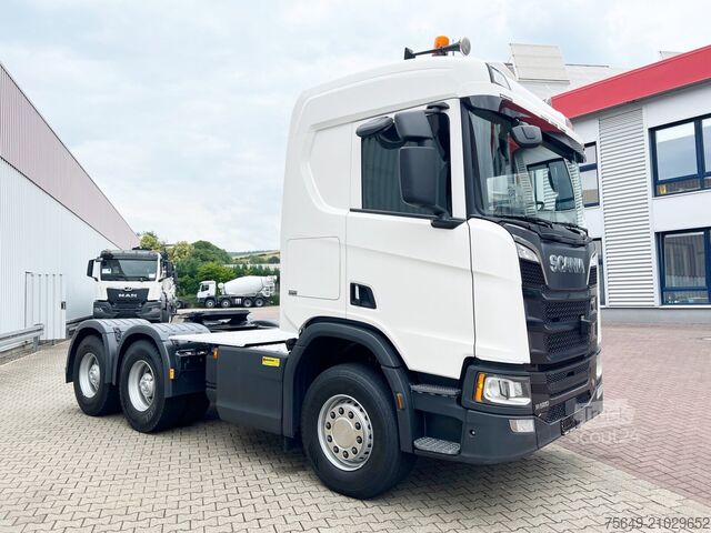 Camion à usage spécial Scania R 580 6x4 R 580 6x4, V8-Motor, Kipphydraulik, Retarder, 66t