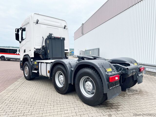 Camion à usage spécial Scania R 580 6x4 R 580 6x4, V8-Motor, Kipphydraulik, Retarder, 66t