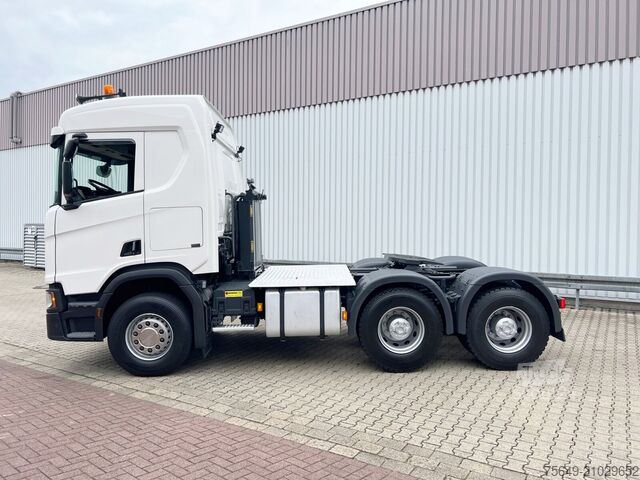 Camion à usage spécial Scania R 580 6x4 R 580 6x4, V8-Motor, Kipphydraulik, Retarder, 66t