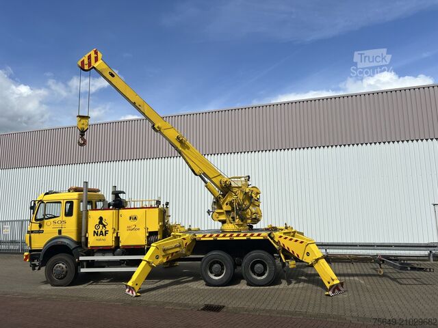 Camion à usage spécial Mercedes-Benz SK II 2638/44 A 6x6 SK II 2638/44 A 6x6, V8, Retarder, Kran, 2x Seilwinde, Hubbrille