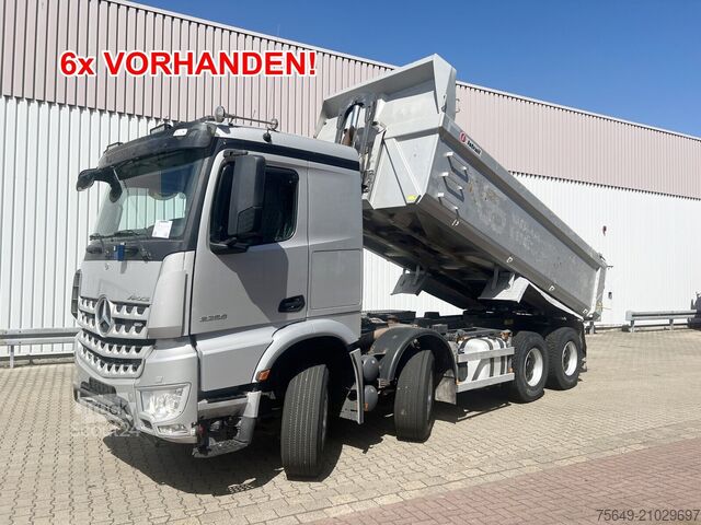 Special purpose truck Mercedes-Benz Arocs 3251 LK 8x4/4 Arocs 3251 LK 8x4/4, Retarder, Stahlmulde ca. 15m³, hydr. Heckklappe