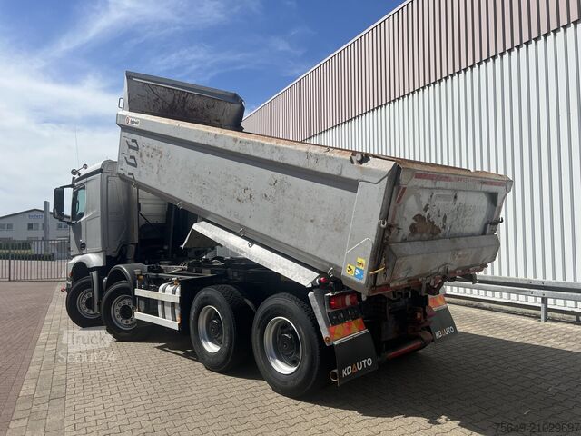 Special purpose truck Mercedes-Benz Arocs 3251 LK 8x4/4 Arocs 3251 LK 8x4/4, Retarder, Stahlmulde ca. 15m³, hydr. Heckklappe