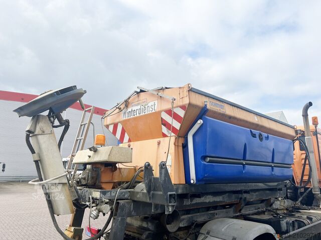 Speciale doeleinden vrachtwagen Schmidt Stratos S50-36 VCLN660 Stratos S50-36 VCLN660 Salzstreuer, Abrollaufnahme