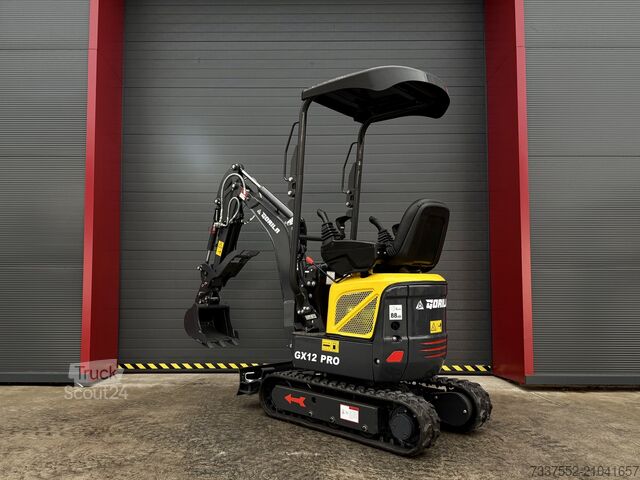 Mini-pelle Gorila GX12 I PRO 2025