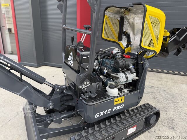 Mini-pelle Gorila GX12 I PRO 2025