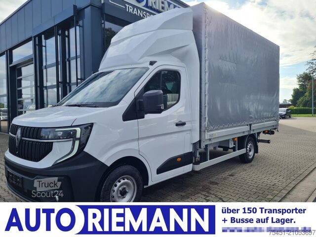 Camion bâché Renault Master Pritsche DCi 170 Schiebe Plane LBW Luftfederung