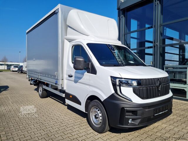Camion bâché Renault Master Pritsche DCi 170 Schiebe Plane LBW Luftfederung